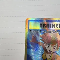 Pokemon Misty's Determination Full Art Ultra Rare Holo Evolutions 108/108 Card - Image 5