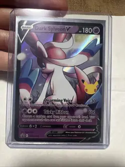 Dark Sylveon V SWSH134 SWSH: Sword & Shield Promo Cards Holo - Image 1