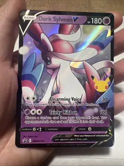 Dark Sylveon V SWSH134 SWSH: Sword & Shield Promo Cards Holo - Image 2