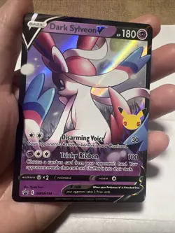Dark Sylveon V SWSH134 SWSH: Sword & Shield Promo Cards Holo - Image 3