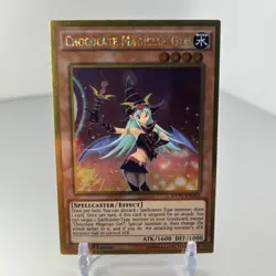 Yu-Gi-Oh Card: Chocolate Magician Girl MVP1-ENG52 Gold Rare 1st Edition! NM - Image 1