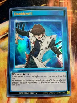 Near Mint Yugioh Beatdown Ultra Rare JMPS-ENS01 Speed Duel Seto Kaiba Skill Card - Image 1