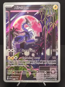 Miraidon - SVP 013 - Illustration Rare - Black Star Promo - Pokemon Card - NM - Image 1