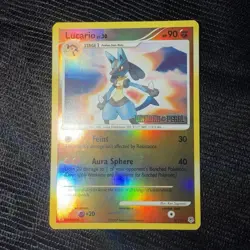 Pokemon Lucario Holo Rare Diamond & Pearl 6/130 Stage 1 90HP 2007 Card - Image 1