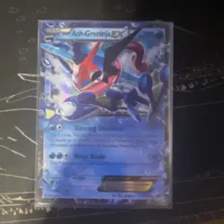 Pokemon Ash-Greninja EX XY133 Promo Holo Card XY Set English TCG - Image 1