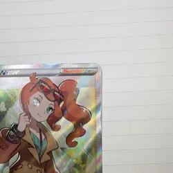 Pokemon Sonia Full Art Ultra Rare Holo Rebel Clash 192/192 Card - Image 4