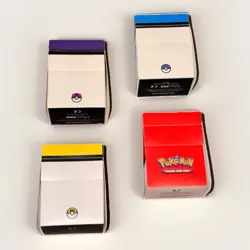 RARE DEAL Pokemon Trading Card Game Ultra PRO Deck Boxes 4 Poke Ball Designs - Image 3