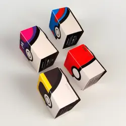 RARE DEAL Pokemon Trading Card Game Ultra PRO Deck Boxes 4 Poke Ball Designs - Image 4