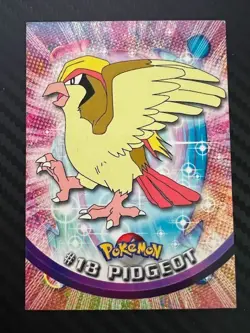 Pokemon Pidgeot #18 Topps Series 1 Card (Red Label) MP - Image 1