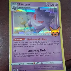 Pokemon Gengar Holo Rare Card 066/196 Stage 2 120 HP English - Image 1
