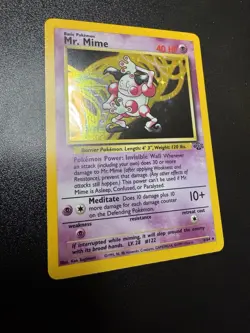 Mr. Mime - 6/64 - Pokemon Jungle Unlimited Holo Rare Card WOTC NM - Image 1