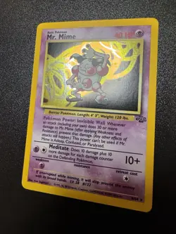 Mr. Mime - 6/64 - Pokemon Jungle Unlimited Holo Rare Card WOTC NM - Image 2