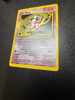 Mr. Mime - 6/64 - Pokemon Jungle Unlimited Holo Rare Card WOTC NM - Image 3