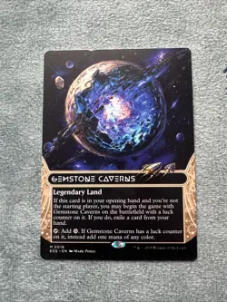 Gemstone Caverns (0016) (Borderless) Edge of Eternities: Stellar Sights Regular - Image 1