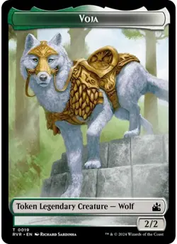 Voja Token 19 MTG NM - Ravnica Remastered - Image 1