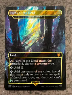 MTG Lord Of The Rings Surge Foil - Paths Of The Dead - Cavern Of Souls - Image 1