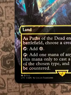 MTG Lord Of The Rings Surge Foil - Paths Of The Dead - Cavern Of Souls - Image 5