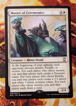 MTG Master of Ceremonies - New Capenna Commander (NCC) NM/LP - Image 1