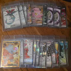 20x English Pokemon TCG SR card lot twilight masquerade - Image 1