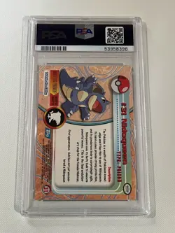 1999 Pokemon Tv Animation Series 1 Nidoqueen #31 PSA 10 - Image 2