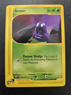 Pokemon Aquapolis Grimer 79/147 NEAR MINT - Image 1