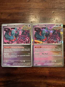 Pokemon TCG Flutter Mane 043/131 Holo & Reverse Holo LOT! Prismatic Evolutions - Image 1