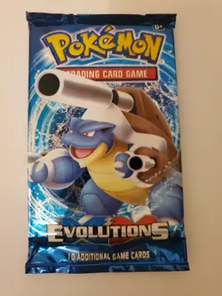 Pokemon XY Evolutions Booster Pack: Blastoise, Charizard, Raichu, Venusaur - Image 1