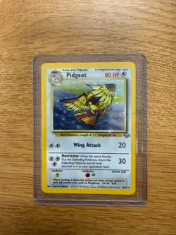 Pokemon TCG Pidgeot Jungle 8/64 Holo Unlimited Holo Rare - Image 1