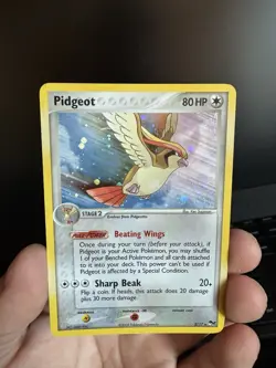 Pokemon TCG Pidgeot Holo Rare Pop Series 2 - Image 1