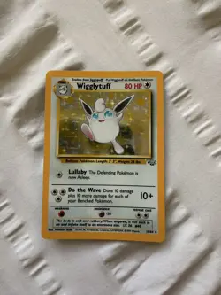 Pokemon TCG Wigglytuff Jungle 16/64 HoloUnlimited Rare - Image 1