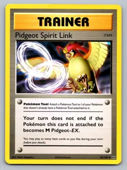 Pokemon TCG Evolutions Pidgeot Spirit Link #81 - Image 1