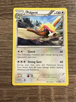 Pidgeot - Flashfire - singles - 77/106 - Pokemon TCG - Rare - Image 1