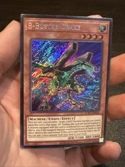 Yugioh B-Buster Drake LCKC-EN020 Secret Rare NM - Image 1