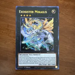 Yu-Gi-Oh! TCG Exosister Mikailis 25th Anniversary Tin: Dueling Heroes Mega Pack - Image 1