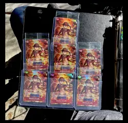 One Piece Card Game Cards Lot - Monkey D. Luffy (Holo, English, 2Cards) - Image 1