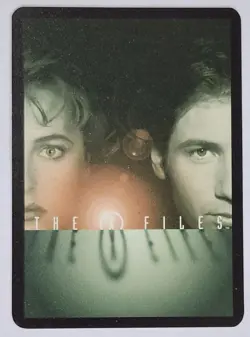 1997 The X-Files CCG Collectible Card Game Promo: Blue Plate Special - Image 2