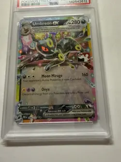 Prize Pack Series 7 Umbreon EX Card 060/131 Play Stamped PSA 10 - Image 2