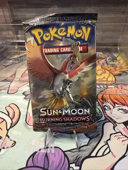 Pokemon TCG: Sun & Moon-Burning Shadows Booster Pack (10 Cards) 820650802300 - Image 1