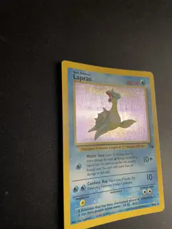 Lapras | 10/62 | Fossil | Holo | Pokemon Card | WOTC | MP - Image 2
