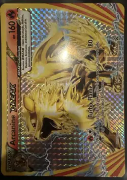 Arcanine BREAK XY180 JUMBO Cards Holo LP-NM - Image 1
