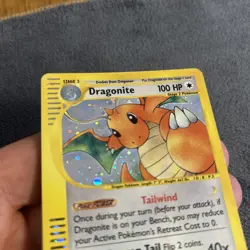 Pokemon TCG Dragonite Expedition Base Set Holo Rare Card 9/165 NM/LP - Image 5