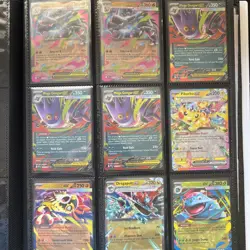 Pokemon EX Double Rare Lot (94 Cards) Various Sets Scarlet Violet Mega Evolution - Image 1