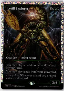 Icetill Explorer - Japan Showcase - #0388 (Fracture Foil) (EOE) Edge - Image 1