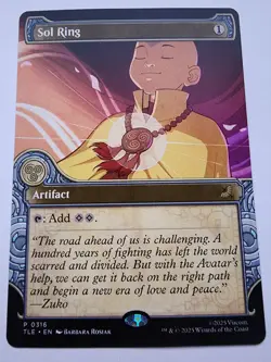 Sol Ring (Showcase) Avatar: The Last Airbender: Eternal-Legal Regular - Image 1