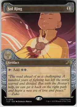 MTG Sol Ring (Showcase) Normal NM Avatar: The Last Airbender: Magic 316 - Image 1