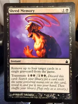 MTG Magic the Gathering Ravnica: City of Guilds Shred Memory - Image 1