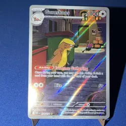 Pokemon Gumshoos Illustration Rare Holo Me01 Mega Evolution Stage 1 153/132 2025 - Image 1