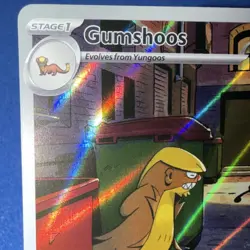 Pokemon Gumshoos Illustration Rare Holo Me01 Mega Evolution Stage 1 153/132 2025 - Image 4