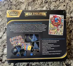 Pokemon TCG Mega Evolution Lucario Elite Trainer Box ETB NEW FACTORY SEALED - Image 1