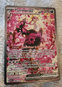 Carte Pokemon Favianos EX Alternative 288/217 Heros Transcendants ME2.5 FR - Image 1